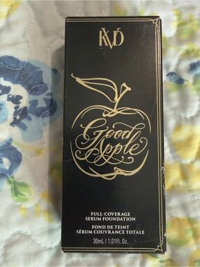 KVD Good Apple Full-Coverage Serum Foundation — Black & Gold